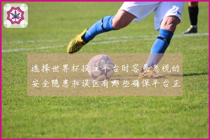 选择世界杯投注平台时容易忽视的安全隐患和误区有哪些确保平台正规可靠的方法