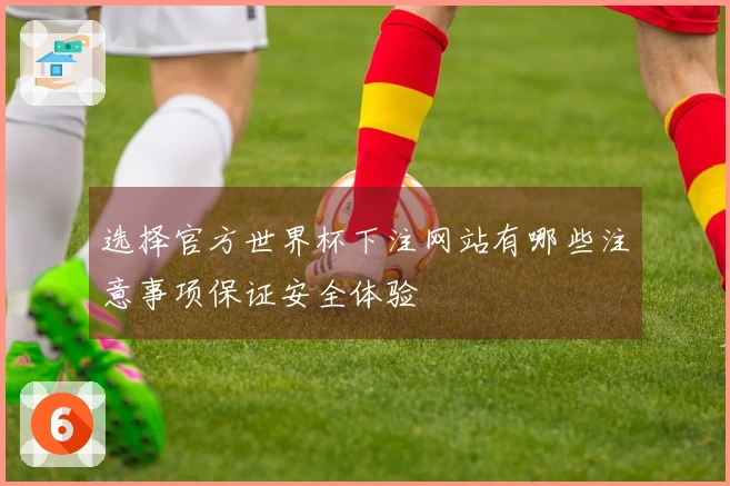 选择官方世界杯下注网站有哪些注意事项保证安全体验